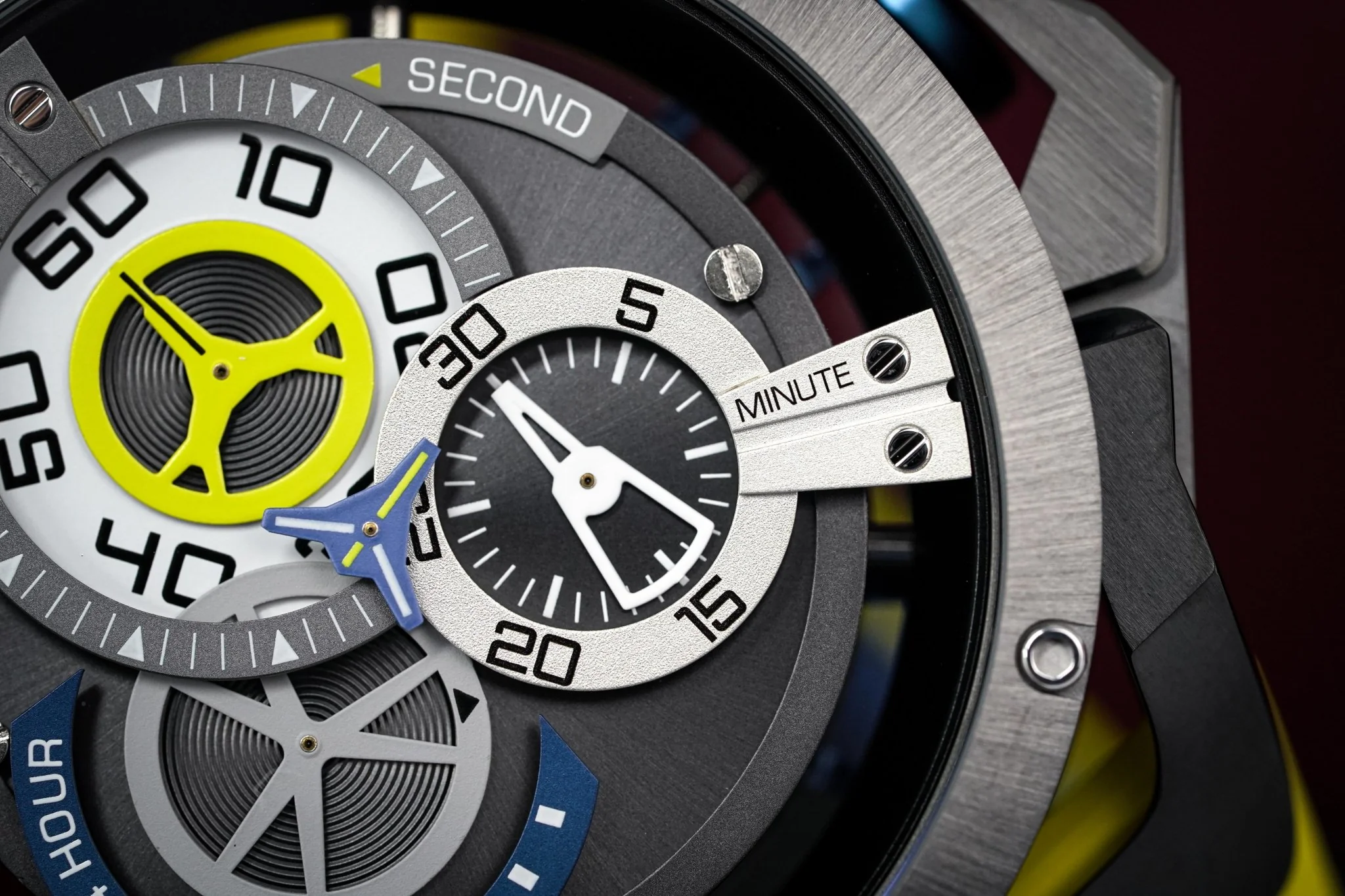 Mazzucato Reversible Watch RIM Yellow - Image 17