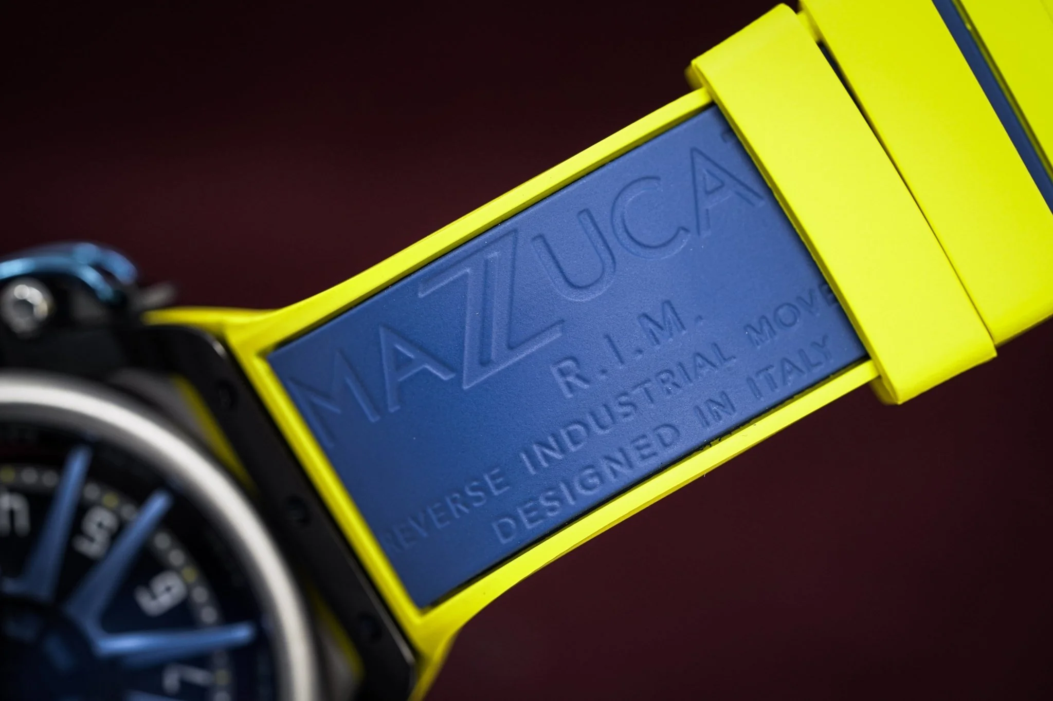 Mazzucato Reversible Watch RIM Yellow - Image 20