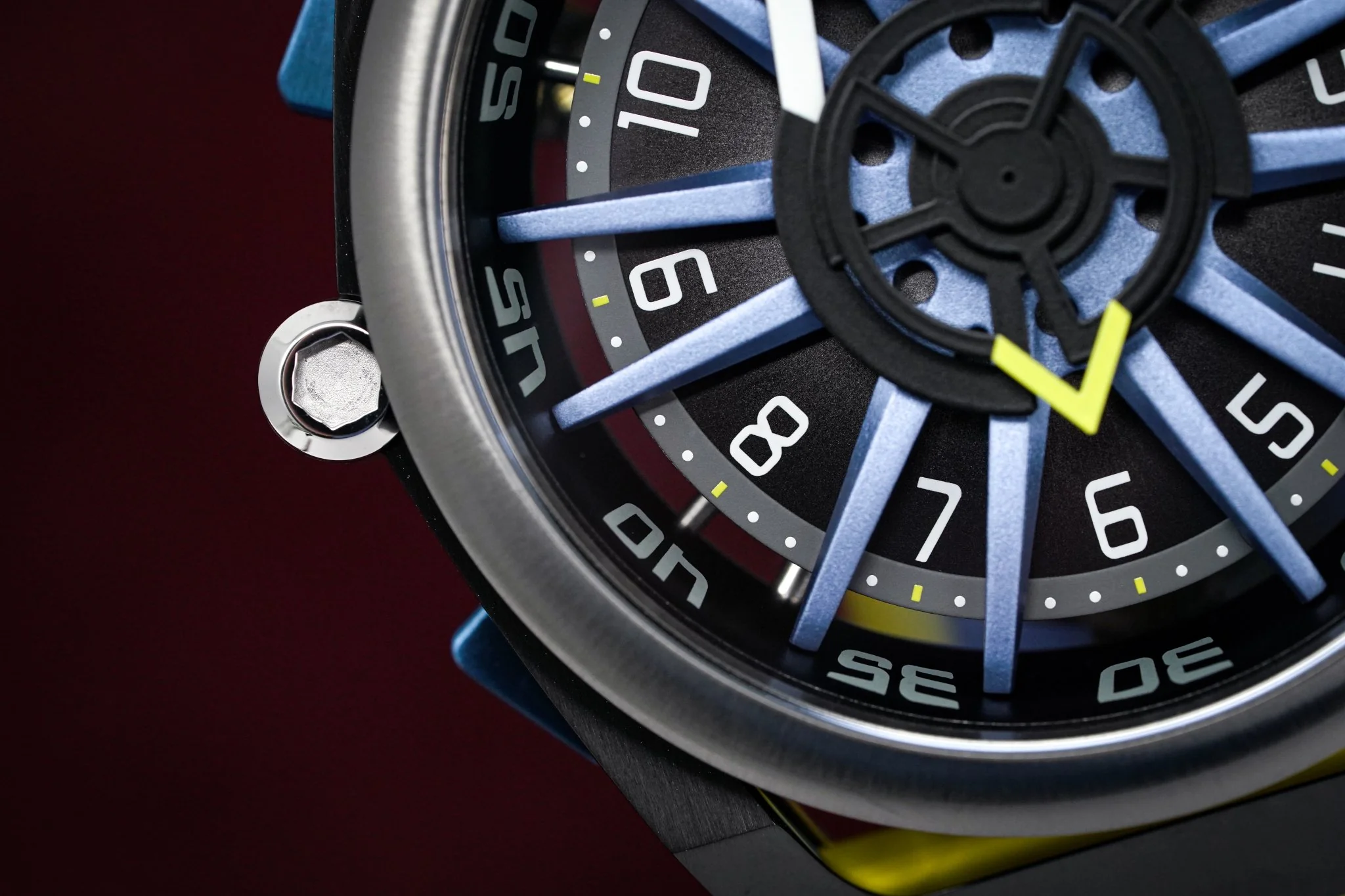 Mazzucato Reversible Watch RIM Yellow - Image 24