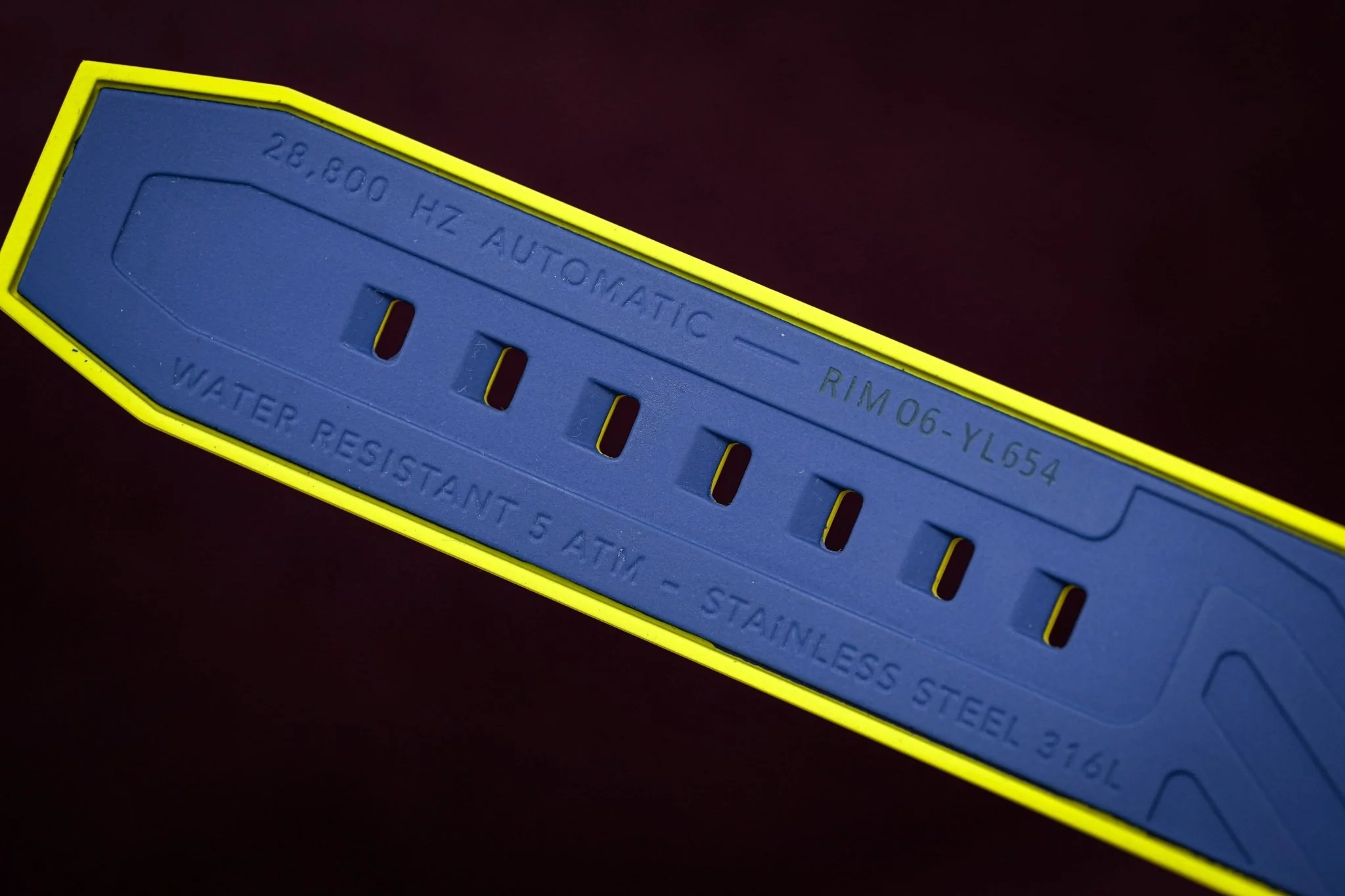 Mazzucato Reversible Watch RIM Yellow - Image 31