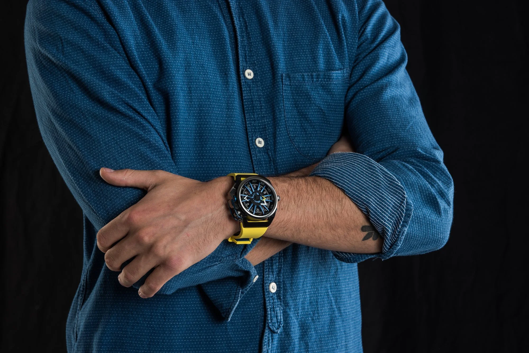 Mazzucato Reversible Watch RIM Yellow - Image 7