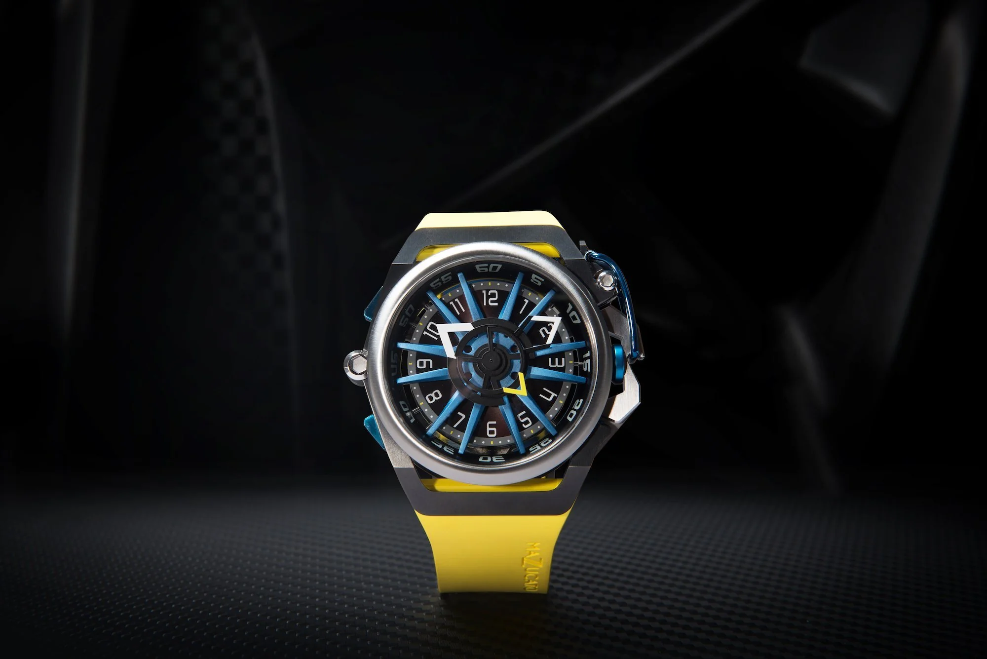 Mazzucato Reversible Watch RIM Yellow - Image 9