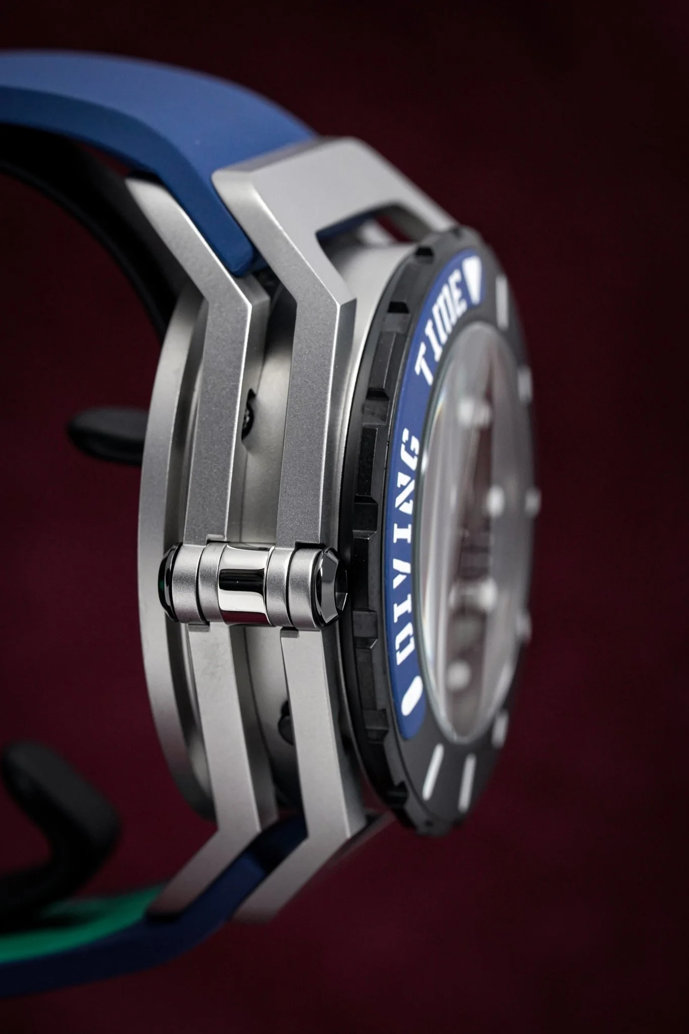 Mazzucato Automatic reversible Watch Scuba Blue Green - Image 18