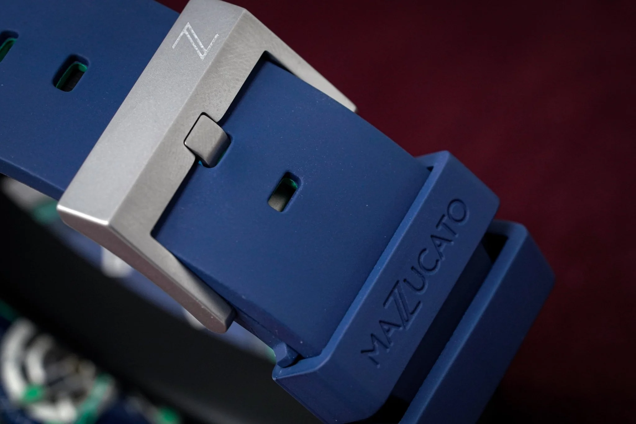 Mazzucato Automatic reversible Watch Scuba Blue Green - Image 20