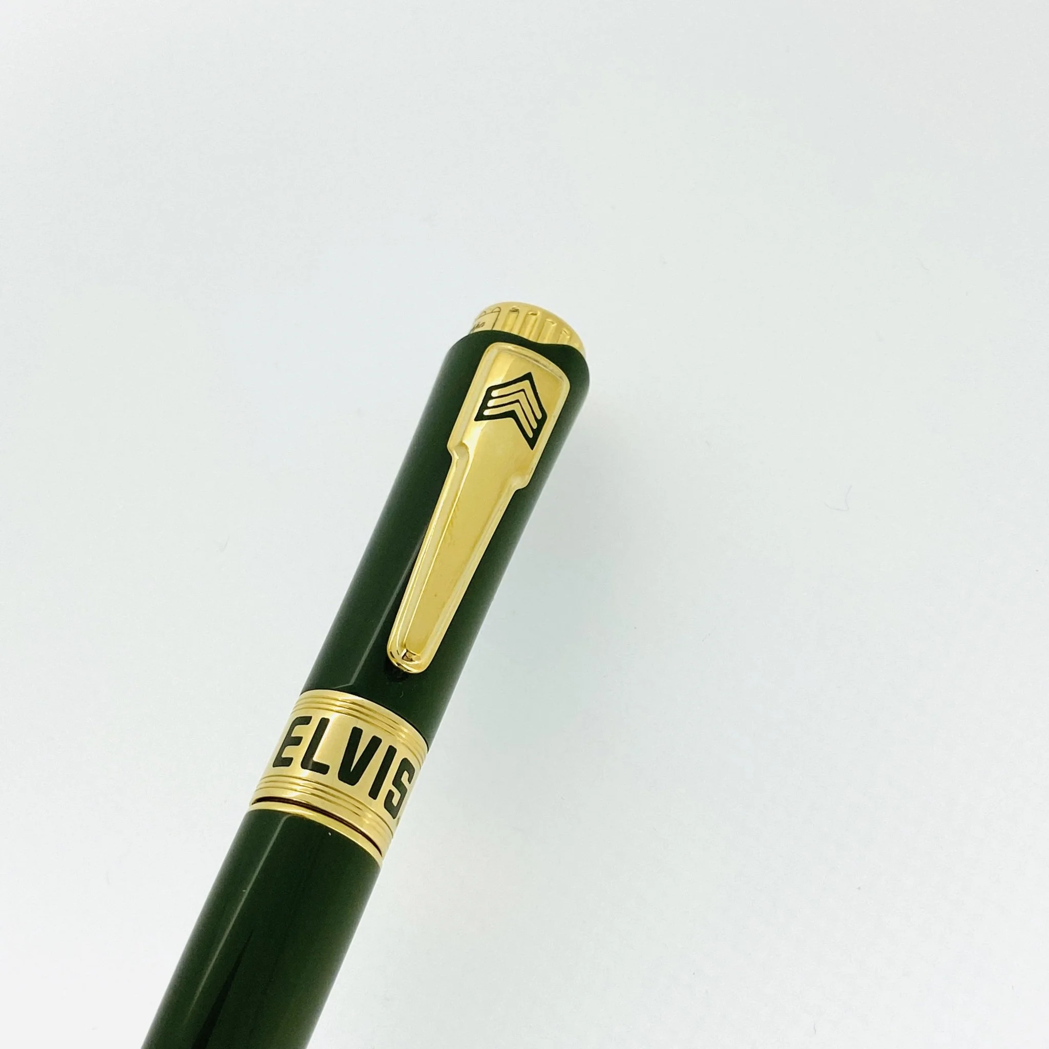 Montegrappa Pen Icons Elvis Presley Ballpoint Pen Green - Image 4